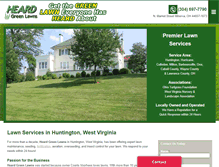 Tablet Screenshot of greenlawnserviceswv.com